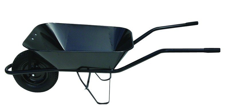 J.A.D. Tools Kolečko stavební 60 l nafukovací bodovaná 100 kg, rozložené