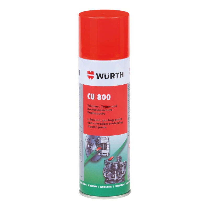 WURTH SPRAY MĚDĚNÝ (MAZADLO) CU 800 300ML