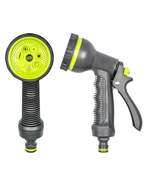J.A.D. Tools pistole postřikovací 7-funkcí SOFT Lime LE-5102