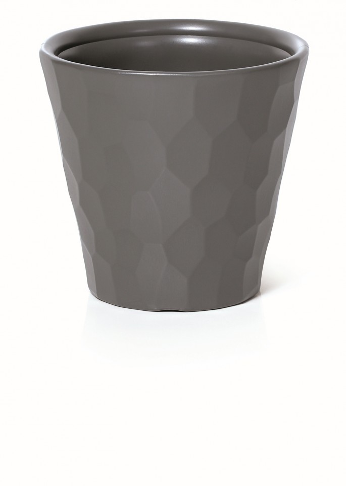 Prosperplast 20506 Květináč ROCKA 35 cm, šedý
