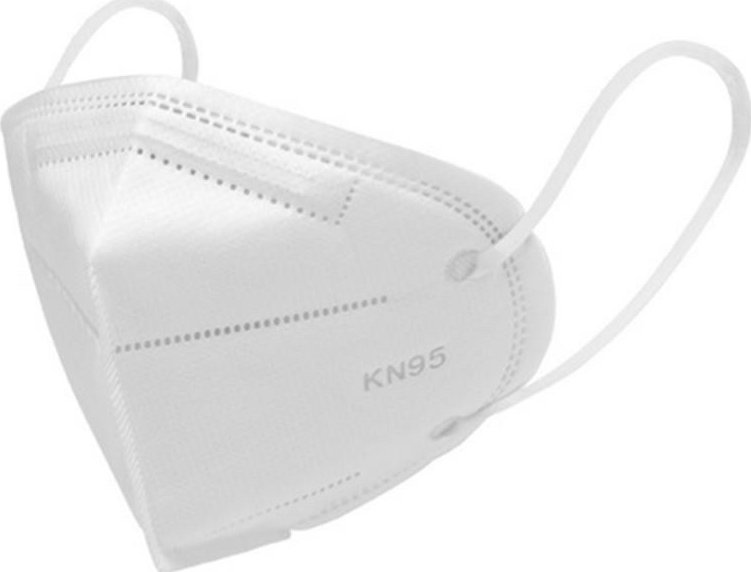 Maxpack Respirátor KN95 univerzální bílý 1 ks