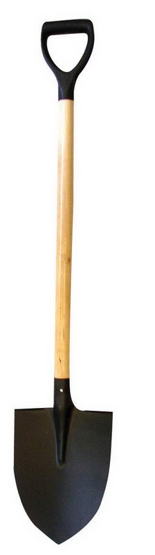 J.A.D. Tools 13018 Rýč špičatý PRIMA s násadou "PH-Y" 80 cm, černý