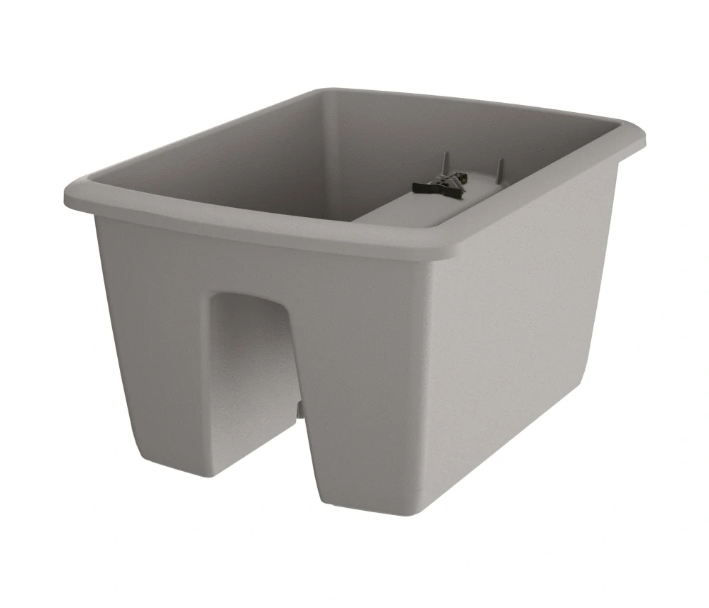 PROSPERPLAST Truhlík RESPANA RAILING šedý kámen 39,8 cm