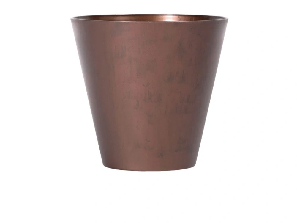 PROSPERPLAST Květináč TUBUS CORTEN patinující ocel 40 cm