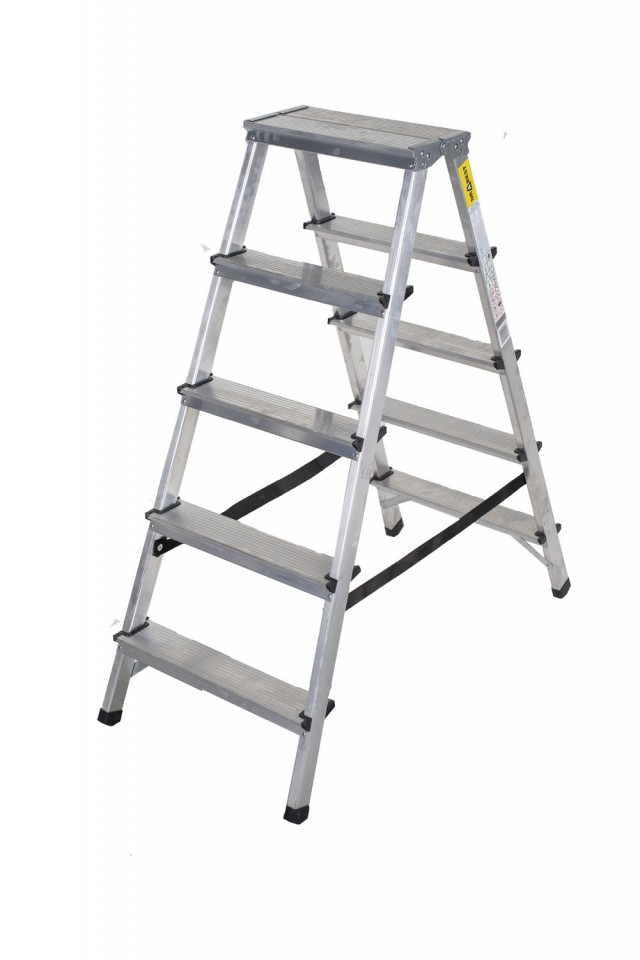 J.A.D. Tools 7346 Schůdky hliníkové 2x5 oboustranné