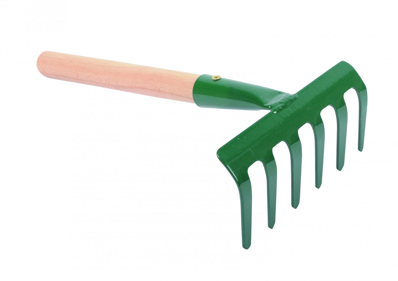 J.A.D. TOOLS Hrabičky 6 hroté s násadou 27 cm, 210 g