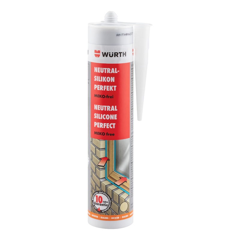 WURTH Neutrální silikon Perfect 310 ml šedý