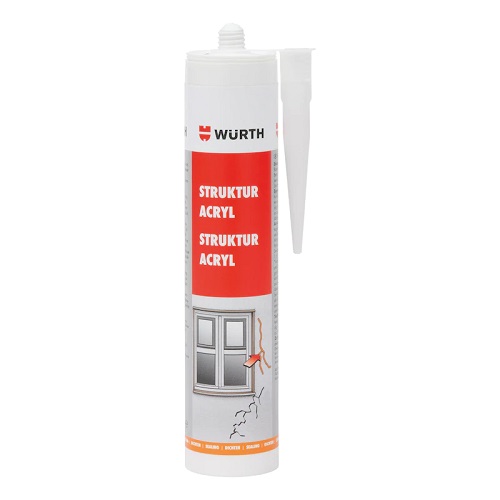 WURTH Strukturovaný akryl 310 ml bílá