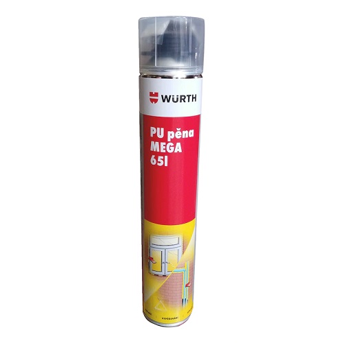 WURTH 1K pěna do pistole PU MEGA 770 ml