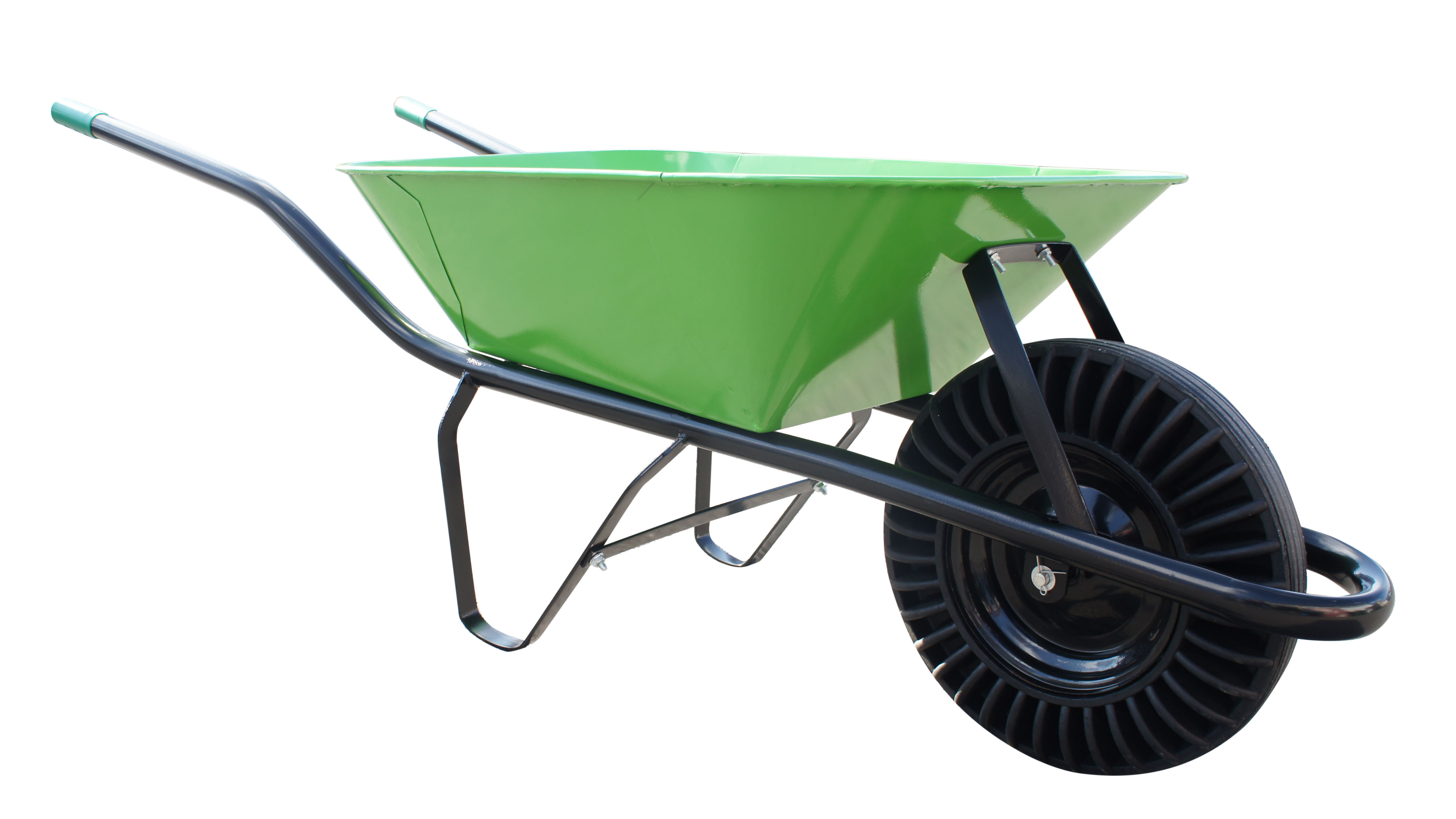 J.A.D Tools 18574 stavební kolečko 60L zelené