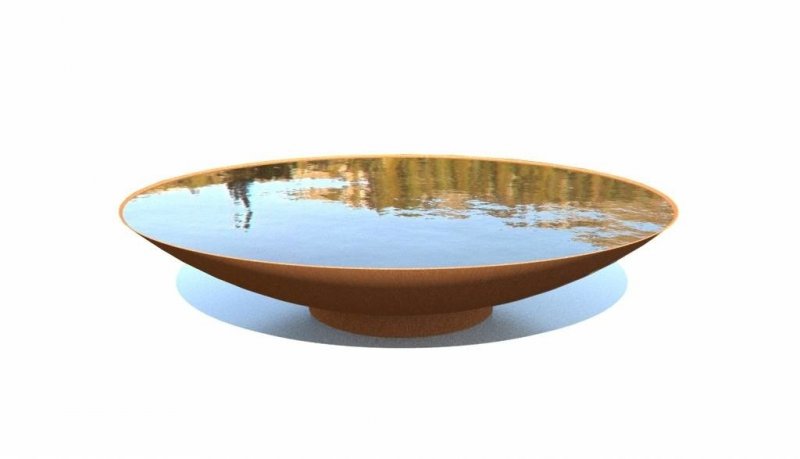 GRL Cortenová mísa na vodu/ ohnisko 100 x 21 cm