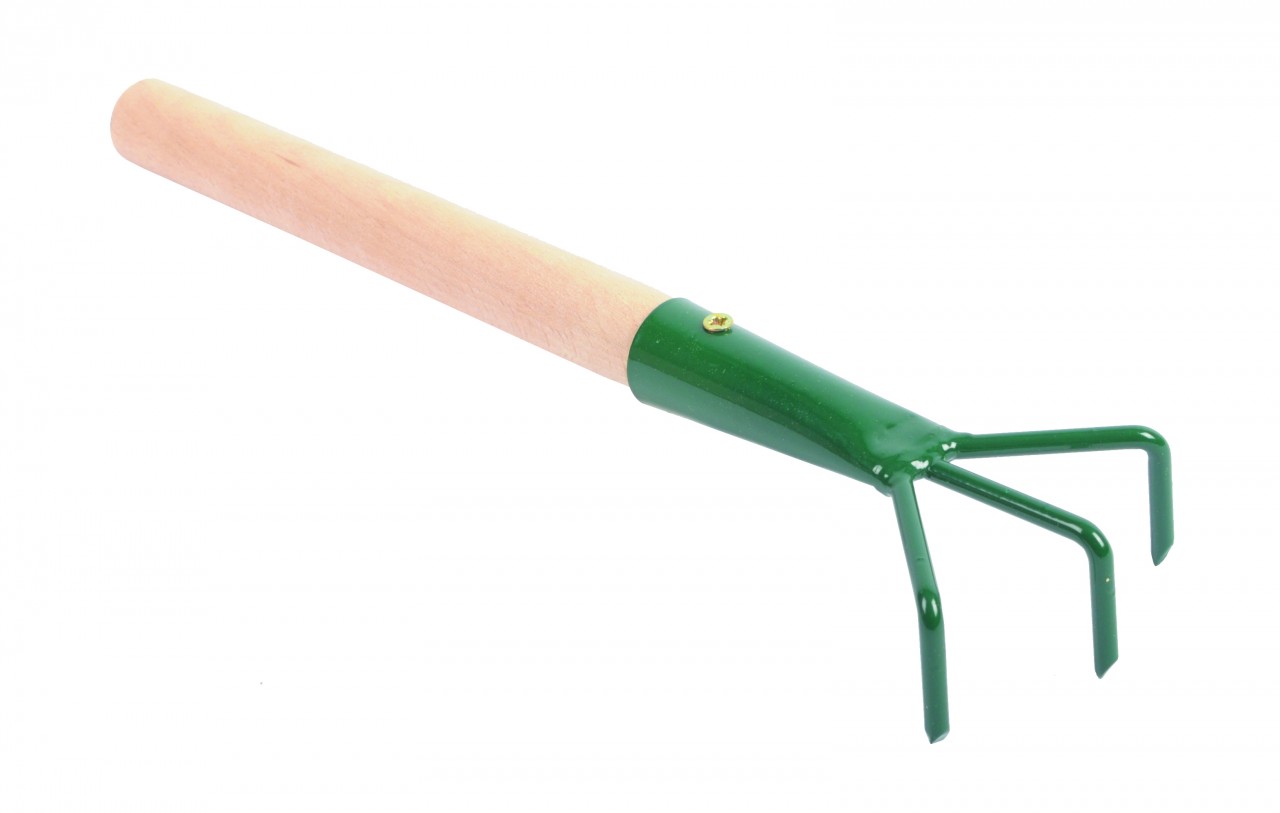 J.A.D. Tools drápek 3 hrotý s násadou 27 cm