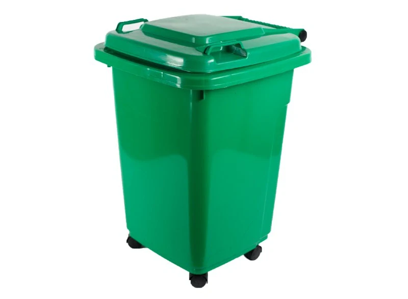 Garlist GRS koš / popelnice zelená s kolečky 50 l