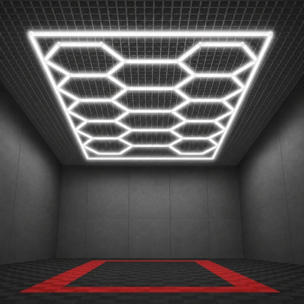 Garlist LRX-14 Hexagon 680 W LED osvětlení, 2,4 × 4,8 m
