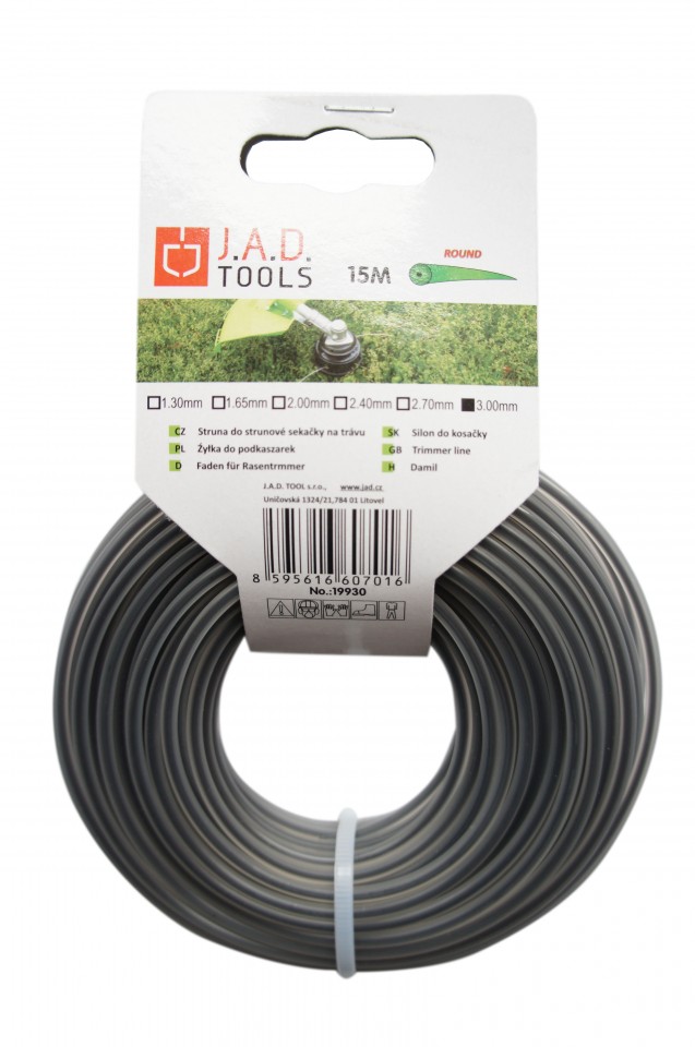Struna dual kul.2,4mm 15m papír. závěs