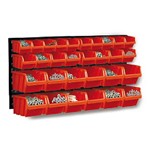 Prosperplast NTBNP3 ORDERLINE nástěnný organizér s 30 boxy