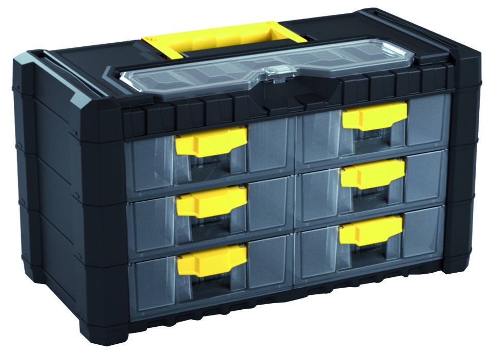 XTline P90563 skříňka na drobný material 9zásuvek
