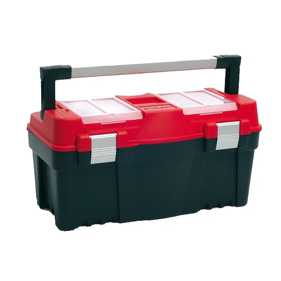 PROSPERPLAST APTOP Plastový kufr na nářadí červený, 598 x 286 x 327 mm N25APTOP
