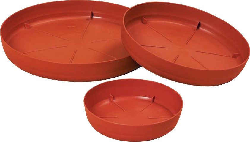 Prosperplast podmiska "TERRA", PCE 9, barva terakota (pod květináč Terra), průměr 370 mm