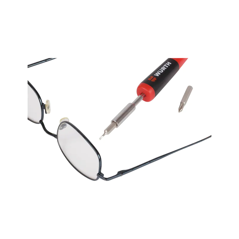 WURTH SADA BITŮ A ŠROUBOVÁK PRO PŘESNOU MECHANIKU