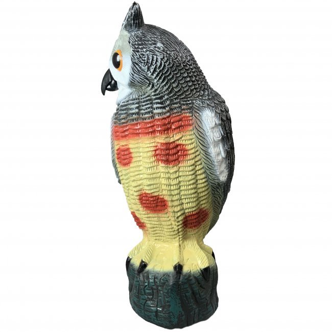 Garlist ST04 Plašič ptáků sova stojící 40cm