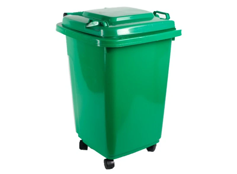 Garlist GRS koš / popelnice zelená s kolečky 50 l
