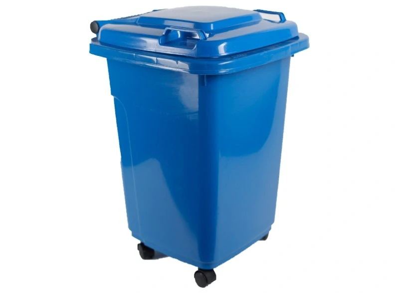 Garlist GRS koš / popelnice modrá s kolečky 50 l