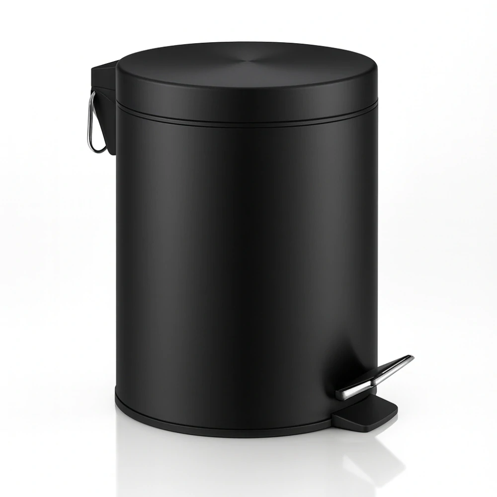 Garlist TBS-012 Odpadkový koš matná černá 12 l