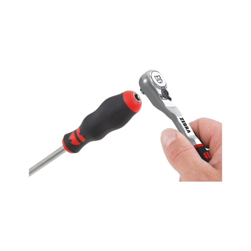 WURTH RÁČNA S PŘEPÍNACÍ RÁČNOU 3/8", PRACHOTĚSNÁ