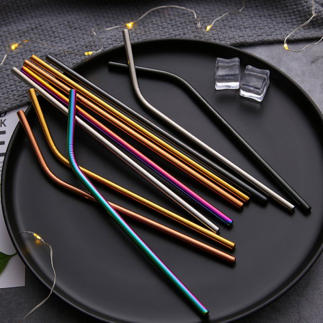 Max Brčko zahnuté 21,5cm , průměr 6mm Stříbrné