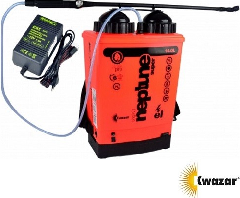 KWAZAR postřikovač NEPTUN Super 15 l zádový, tlakový, bateriový