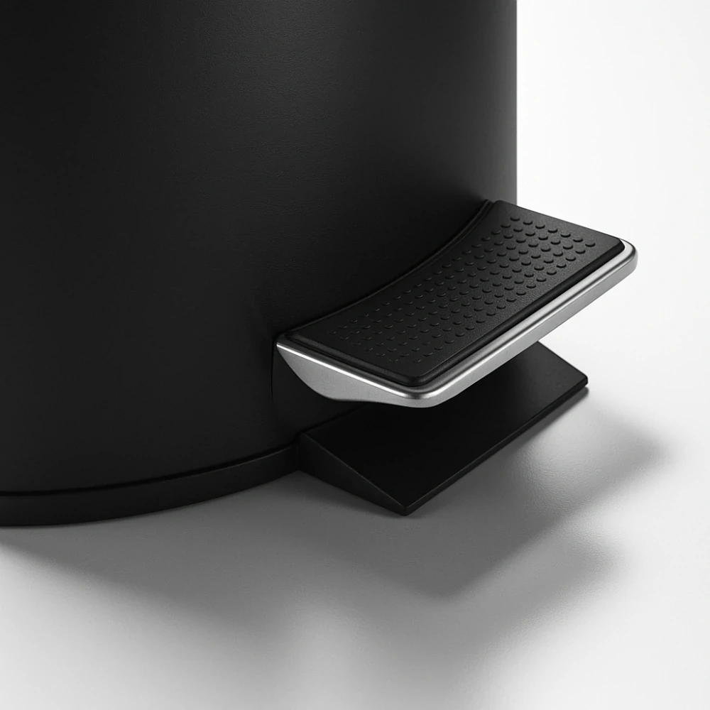 Garlist TBS-03 Odpadkový koš matná černá 3 l