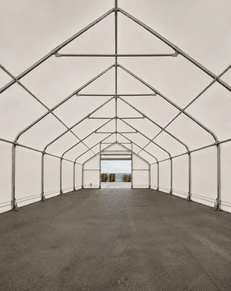 Garlist Hala 9,15x12x4,5 m plachtová, PVC 750 g/m² (GH12/750)