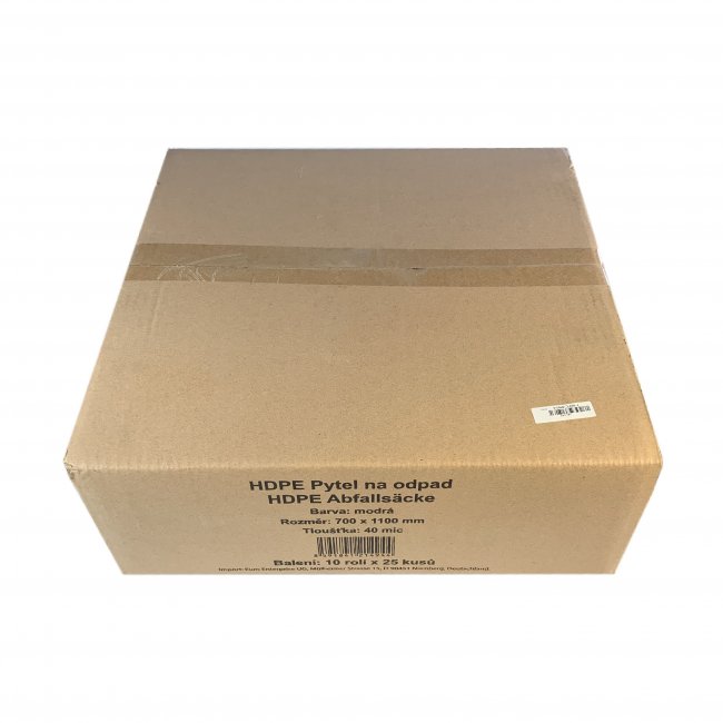 Maxpack Pytle na odpad modré 120L - 70 x 110 cm - 25ks (40mic)