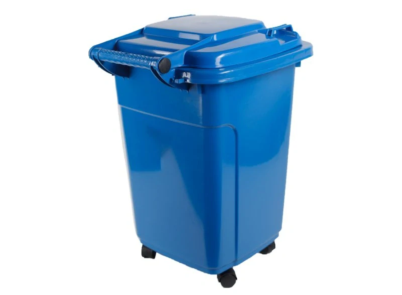 Garlist GRS koš / popelnice modrá s kolečky 50 l