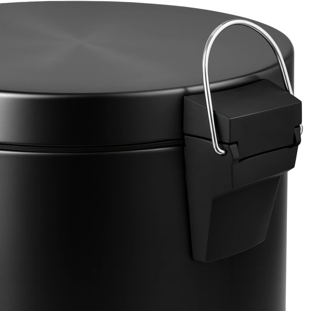 Garlist TBS-03 Odpadkový koš matná černá 3 l