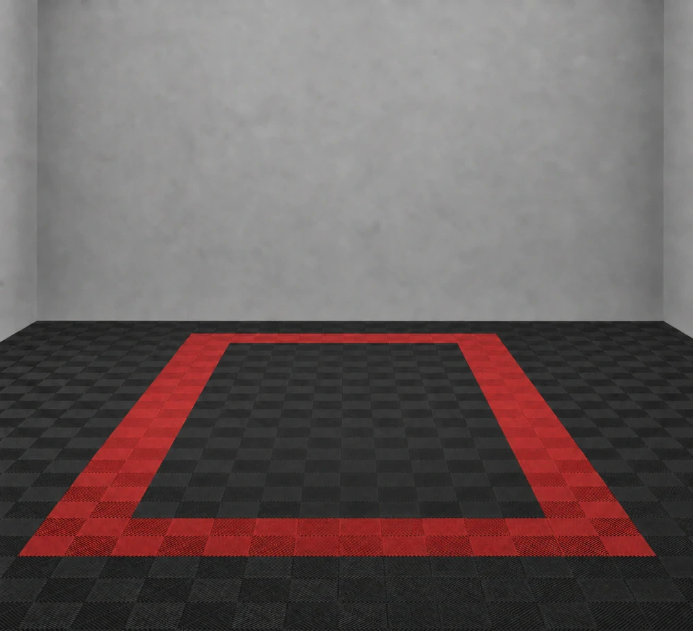 Garlist GFL-04 PROFI modulární dlaždice 40 × 40 cm, červená