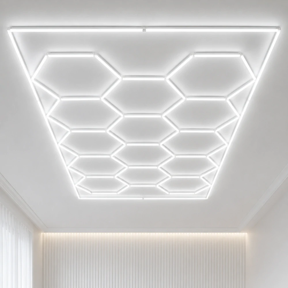 Garlist LRX-14 Hexagon 680 W LED osvětlení, 2,4 × 4,8 m
