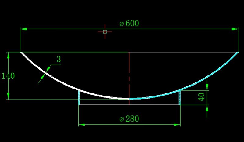 GRL Cortenová mísa na vodu/ ohnisko 60 x 14 cm