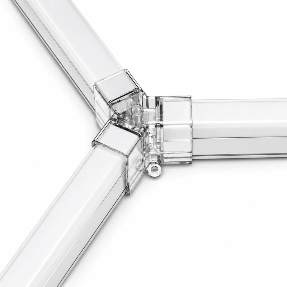 Garlist LRX-14 Hexagon 680 W LED osvětlení, 2,4 × 4,8 m