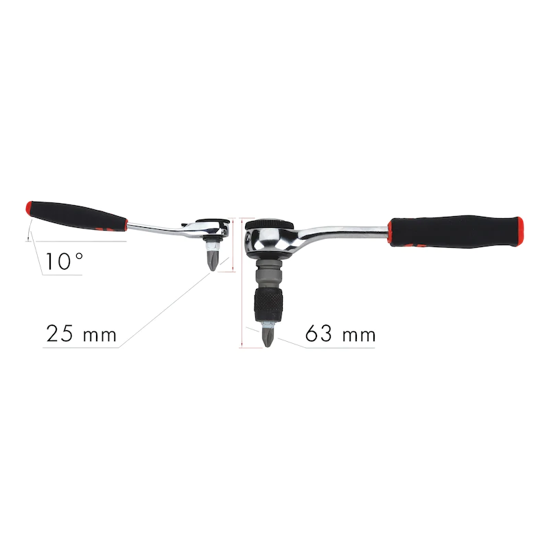 WURTH SADA MULTI NÁSTRČNÝCH KLÍČŮ 1/4", MINI