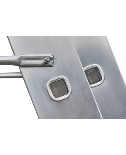 Žebřík DW3-15PRO 3x15 hliníkový, 3-dílný, výsuvný