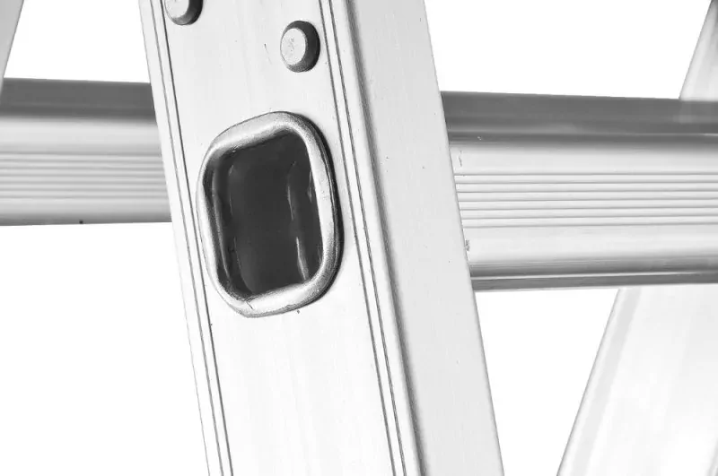 Garlist GST Profi Žebřík hliníkový třídílný, 3x7 příček