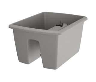 PROSPERPLAST Truhlík RESPANA RAILING šedý kámen 39,8 cm