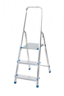 J.A.D. Tools 7347 Schůdky hliníkové 1x3 jednostranné s madlem