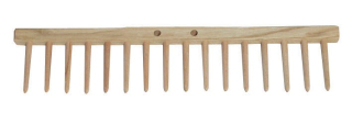 J.A.D. Tools 5200 Hřeben hrabí, 16 kolíků dřevěné