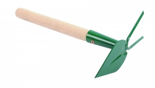 J.A.D. Tools okopávačka srdcová s 2 hroty s násadou 27 cm