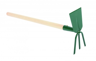 J.A.D. Tools okopávačka s ostřím a s 3 hroty s násadou 50 cm