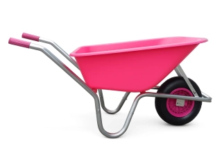 Garlist Expert BTZ01 Zahradní kolečko růžové 110 l