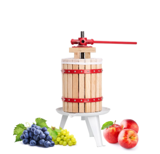 Garlist GLZ012 masivní lis na ovoce dub 12 l